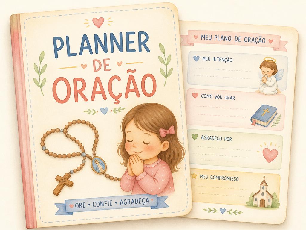 Planner de Oração Infantil